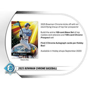 2025 Bowman Chrome Baseball Hobby 12-Box Case