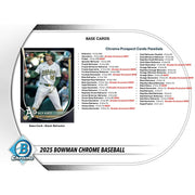 2025 Bowman Chrome Baseball Delight 6-Box Case