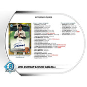 2025 Bowman Chrome Baseball Delight 6-Box Case