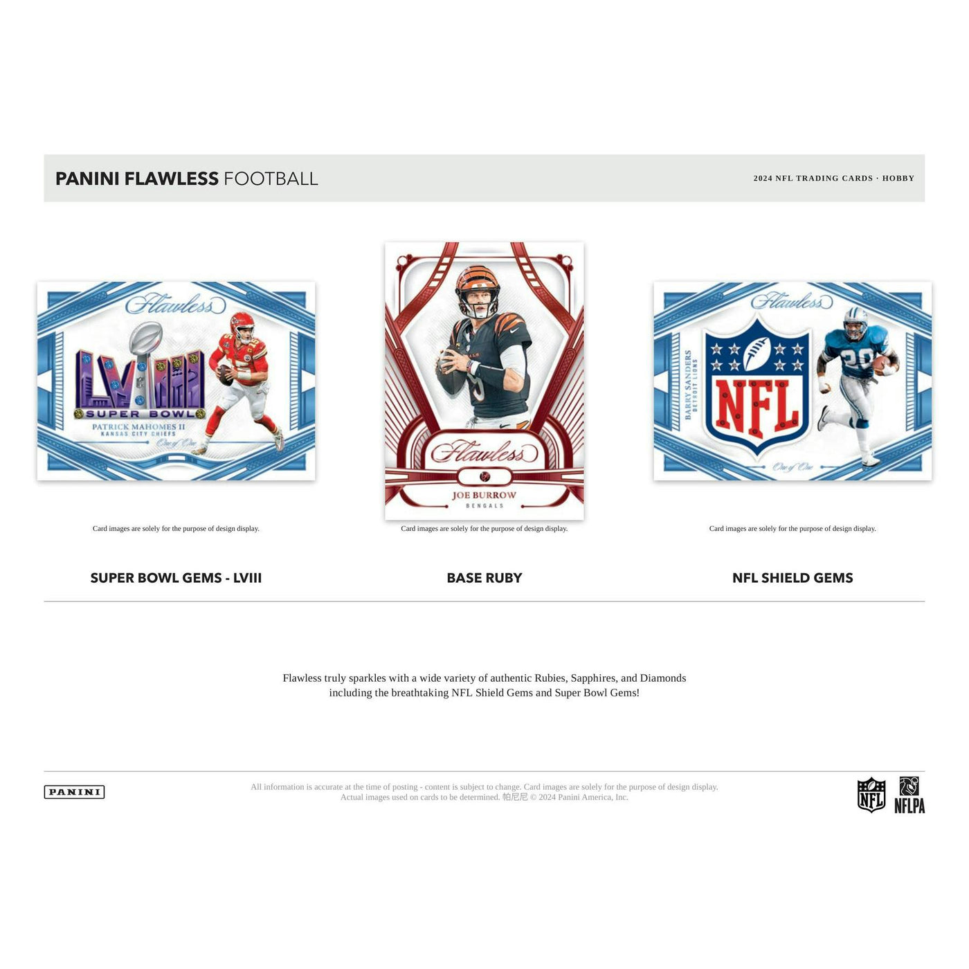 2024 Panini Flawless Football 1st Off The Line FOTL Hobby 2-Box Case
