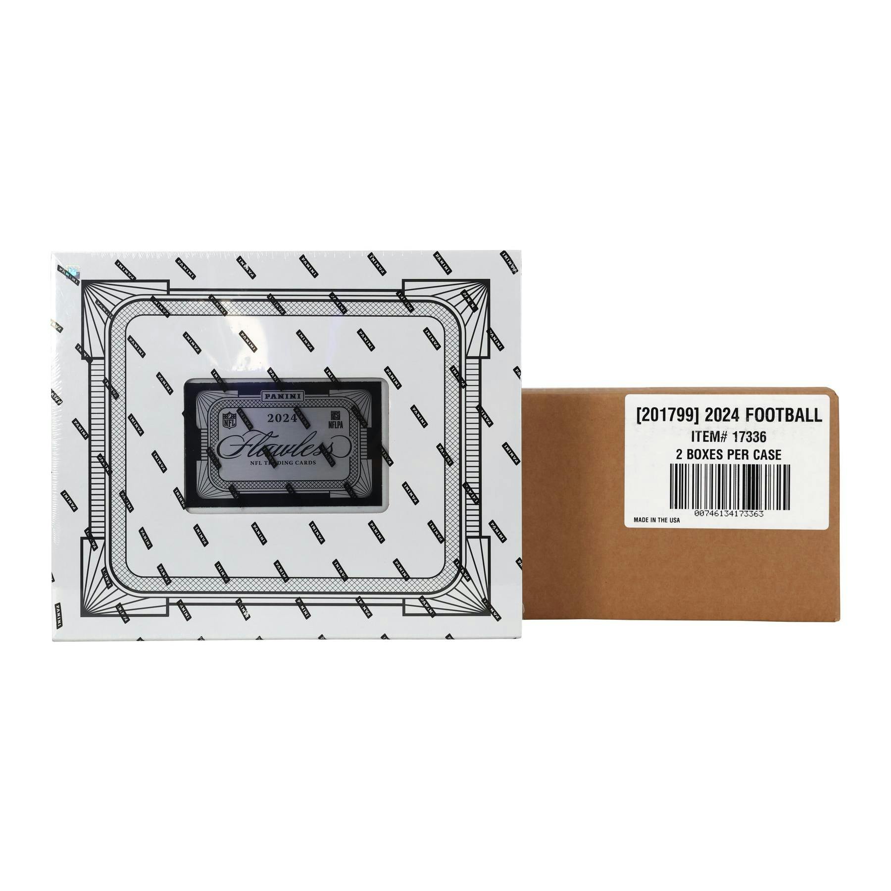2024 Panini Flawless Football Hobby 2-Box Case