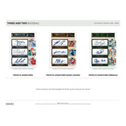 2025 Panini Three and Two Baseball Hobby 10-Box Case