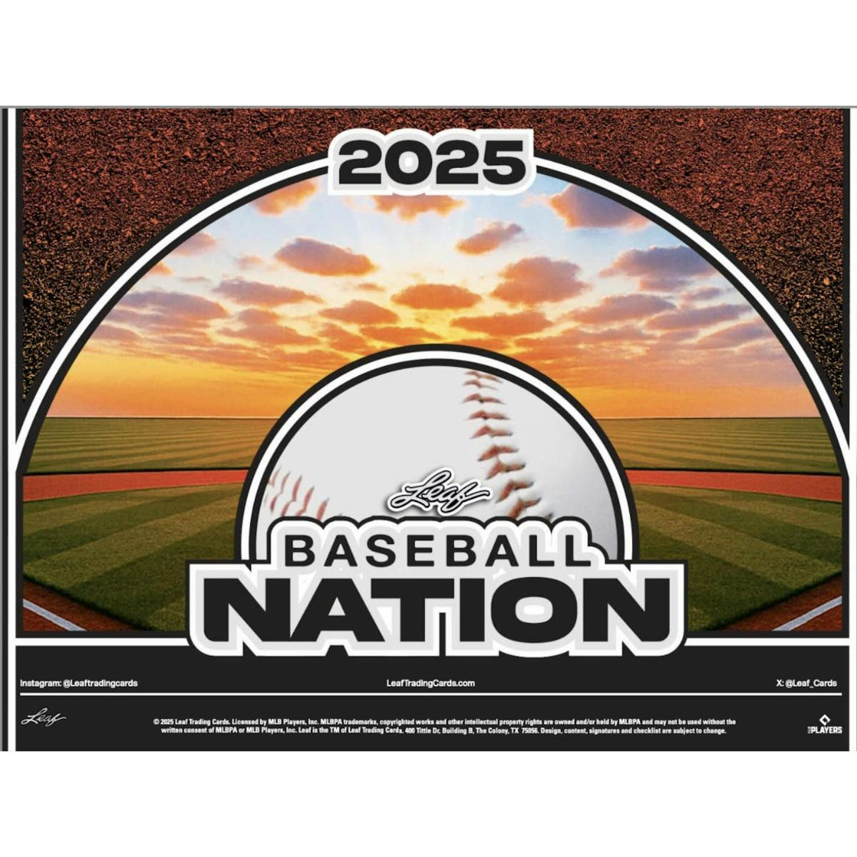 2025 Leaf Baseball Nation Hobby Box