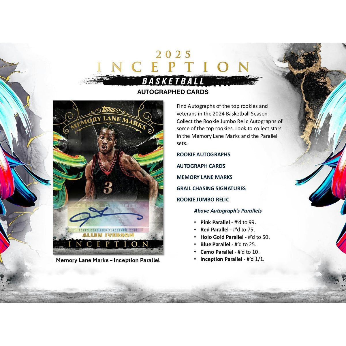 2024/25 Topps Inception Basketball Hobby Box