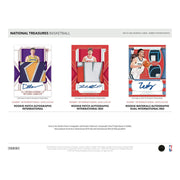 2024/25 Panini National Treasures Basketball International Hobby 4-Box Case