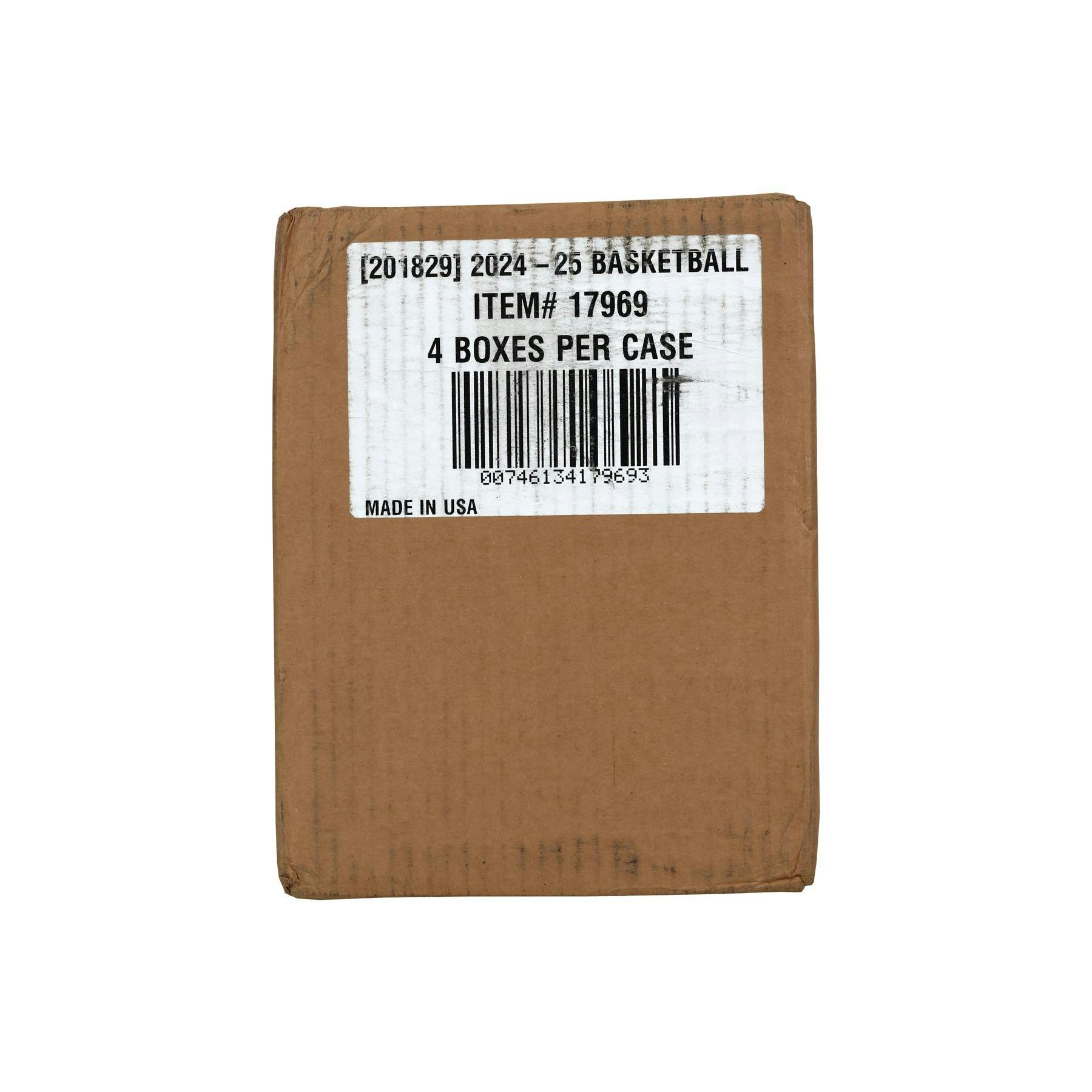 2024/25 Panini National Treasures Basketball International Hobby 4-Box Case