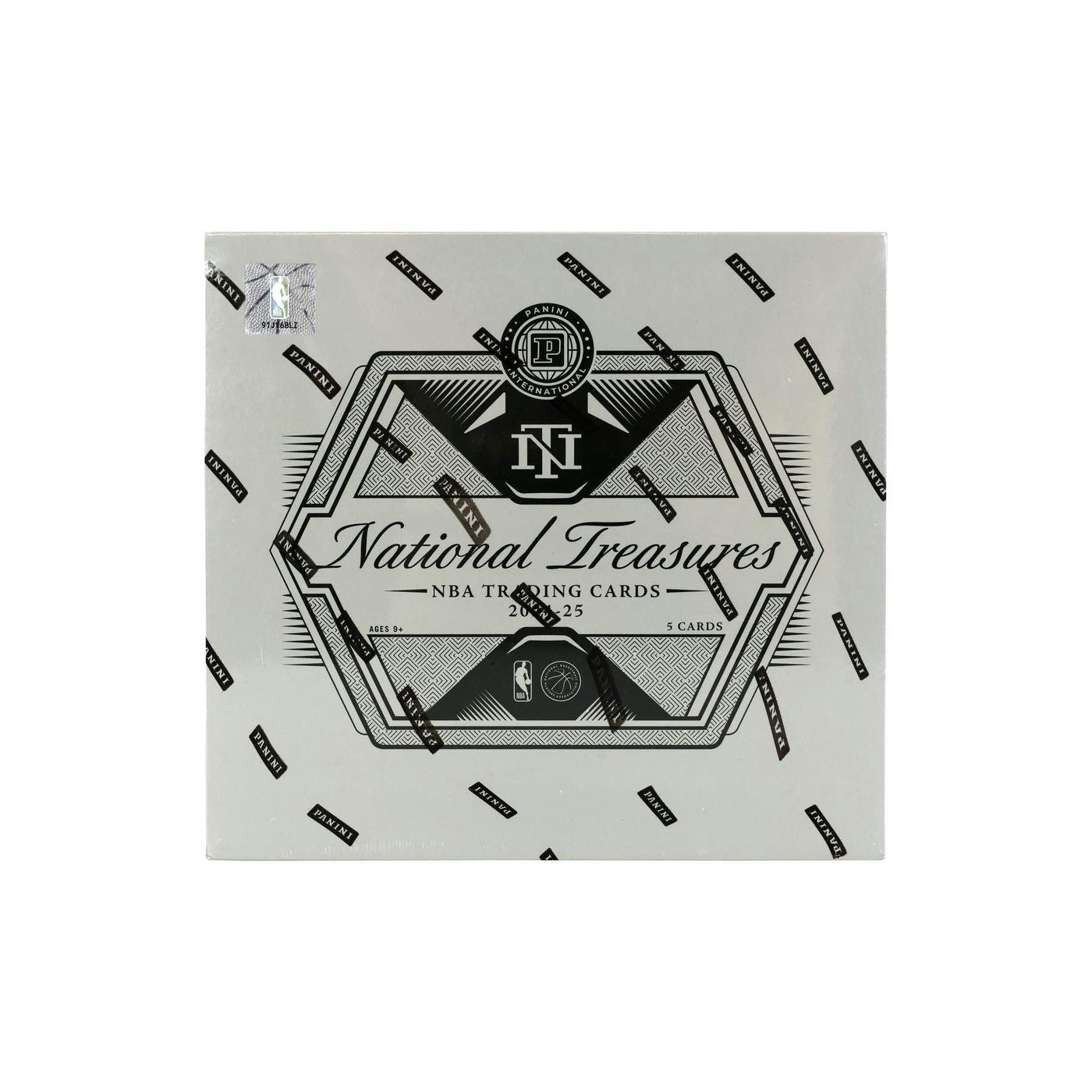 2024/25 Panini National Treasures Basketball International Hobby 4-Box Case
