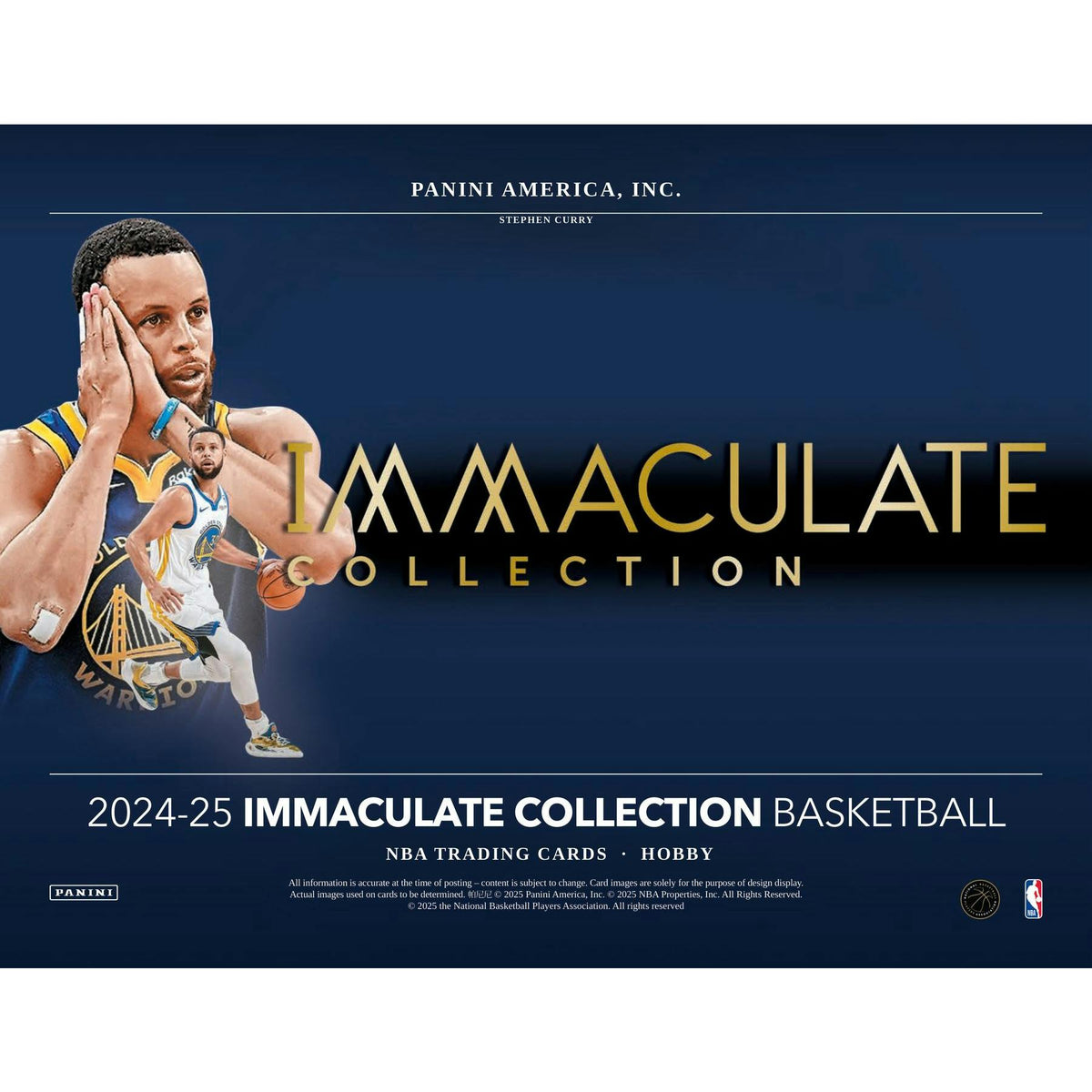 2024/25 Panini Immaculate Basketball Hobby 5-Box Case