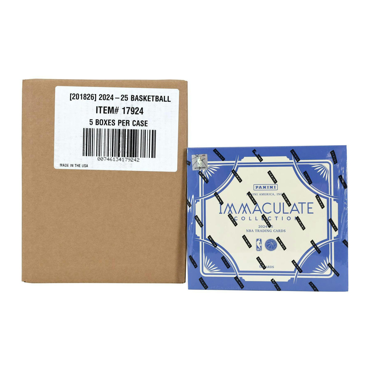 2024/25 Panini Immaculate Basketball Hobby 5-Box Case