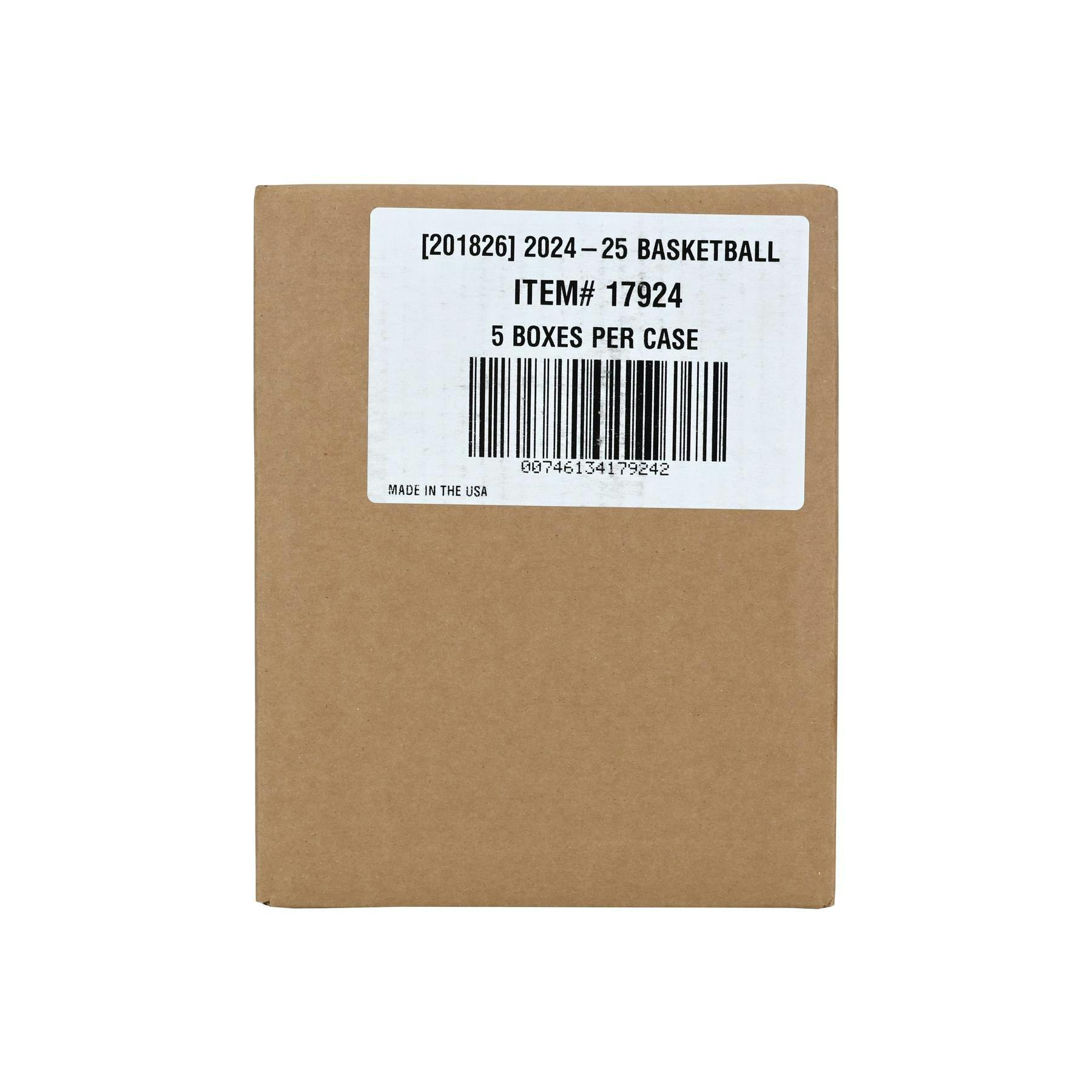 2024/25 Panini Immaculate Basketball Hobby 5-Box Case