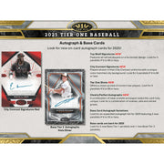 2025 Topps Tier One Baseball Hobby 12-Box Case