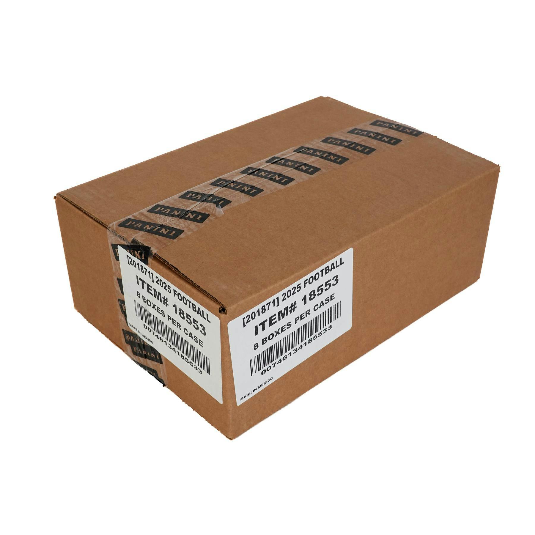 2025 Panini Donruss Football Hobby Factory 8-Set Case