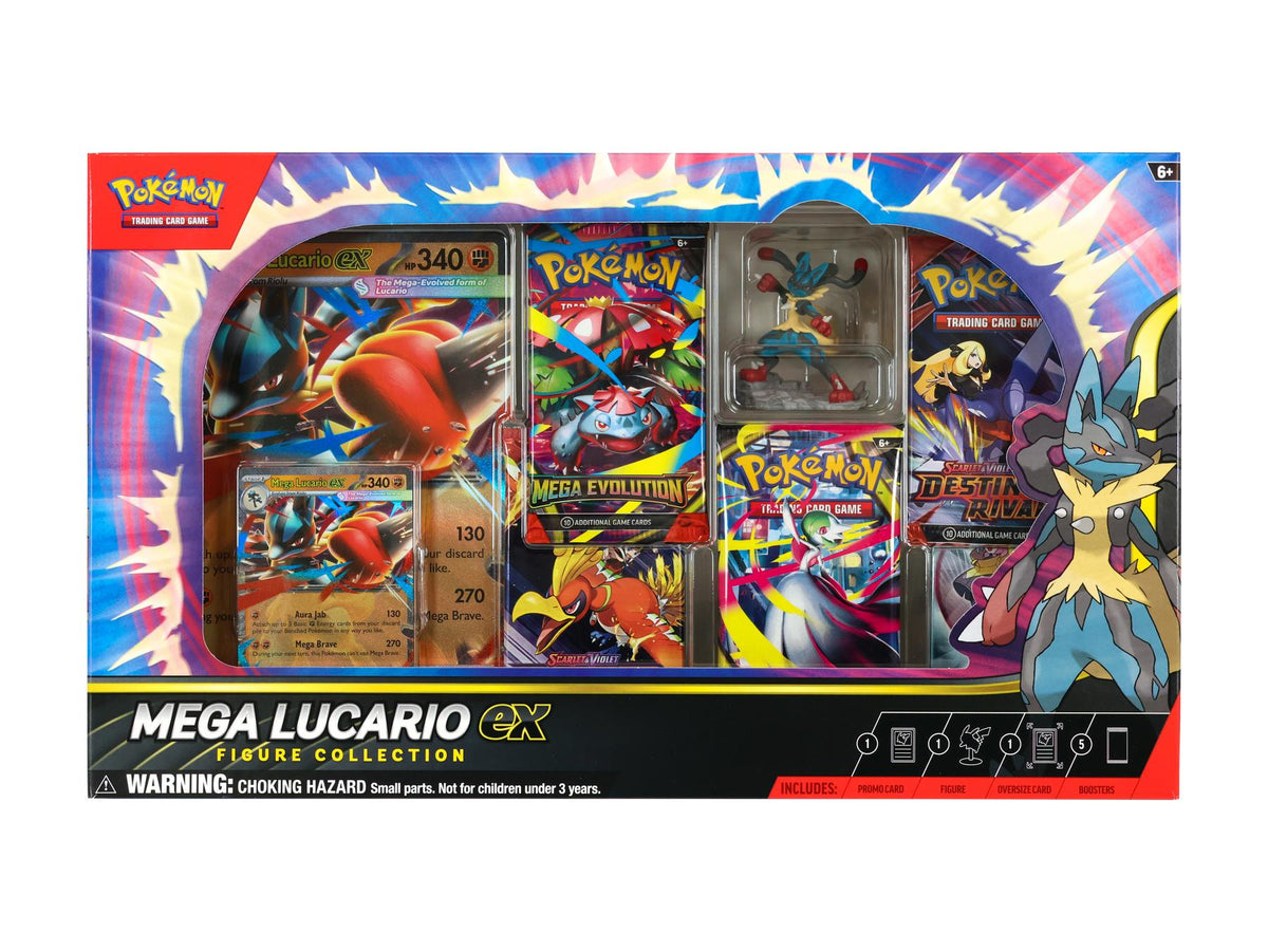 Pokemon Mega Lucario ex Figure Collection Box