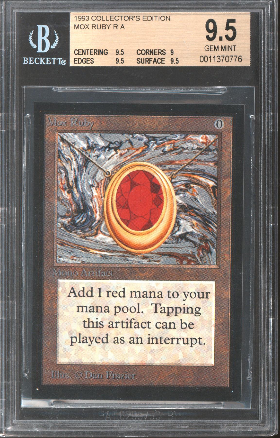 Mox Ruby (BGS 9.5)