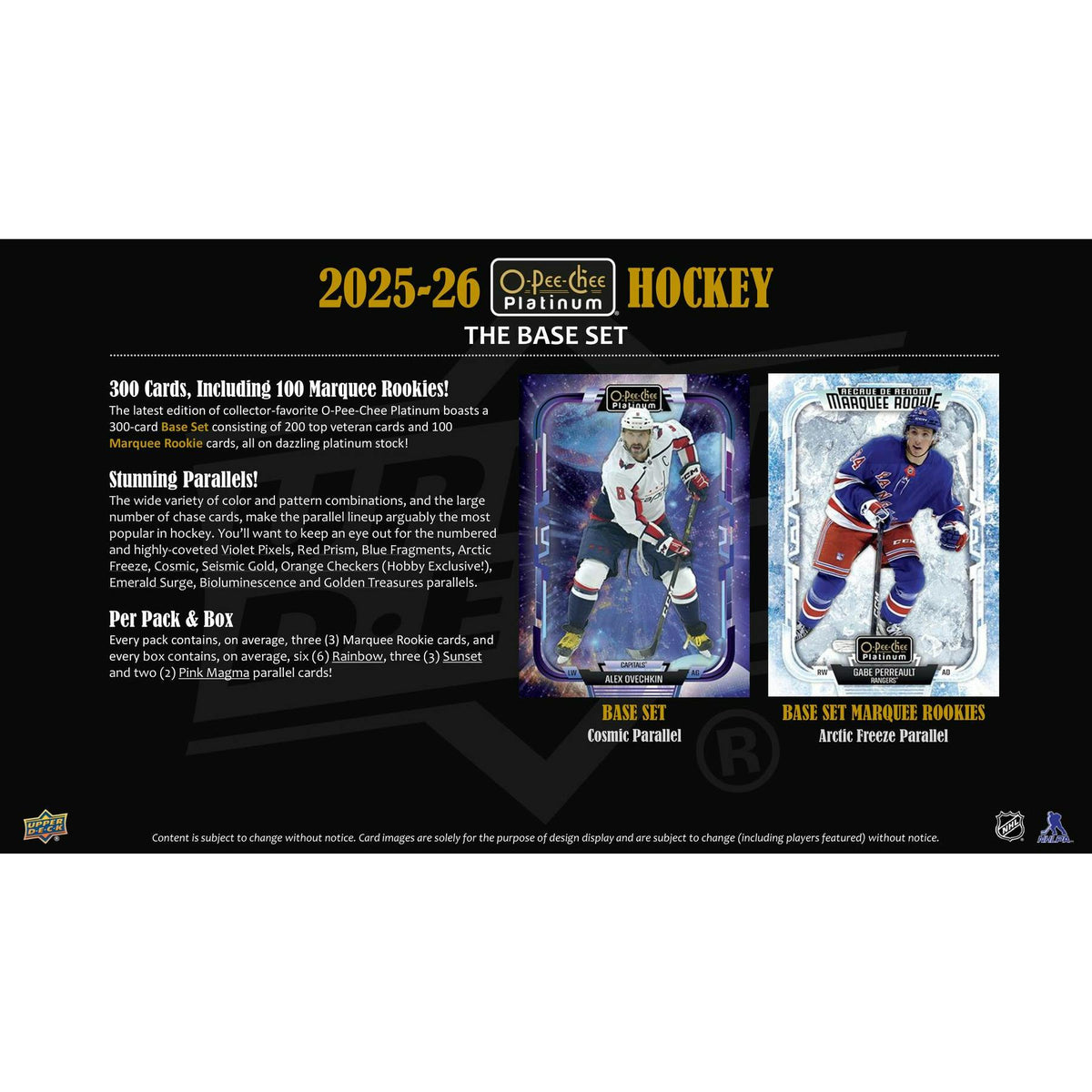 2025/26 Upper Deck O-Pee-Chee Platinum Hockey Hobby Pack