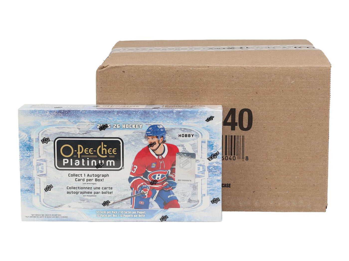2025/26 Upper Deck O-Pee-Chee Platinum Hockey Hobby 8-Box Case