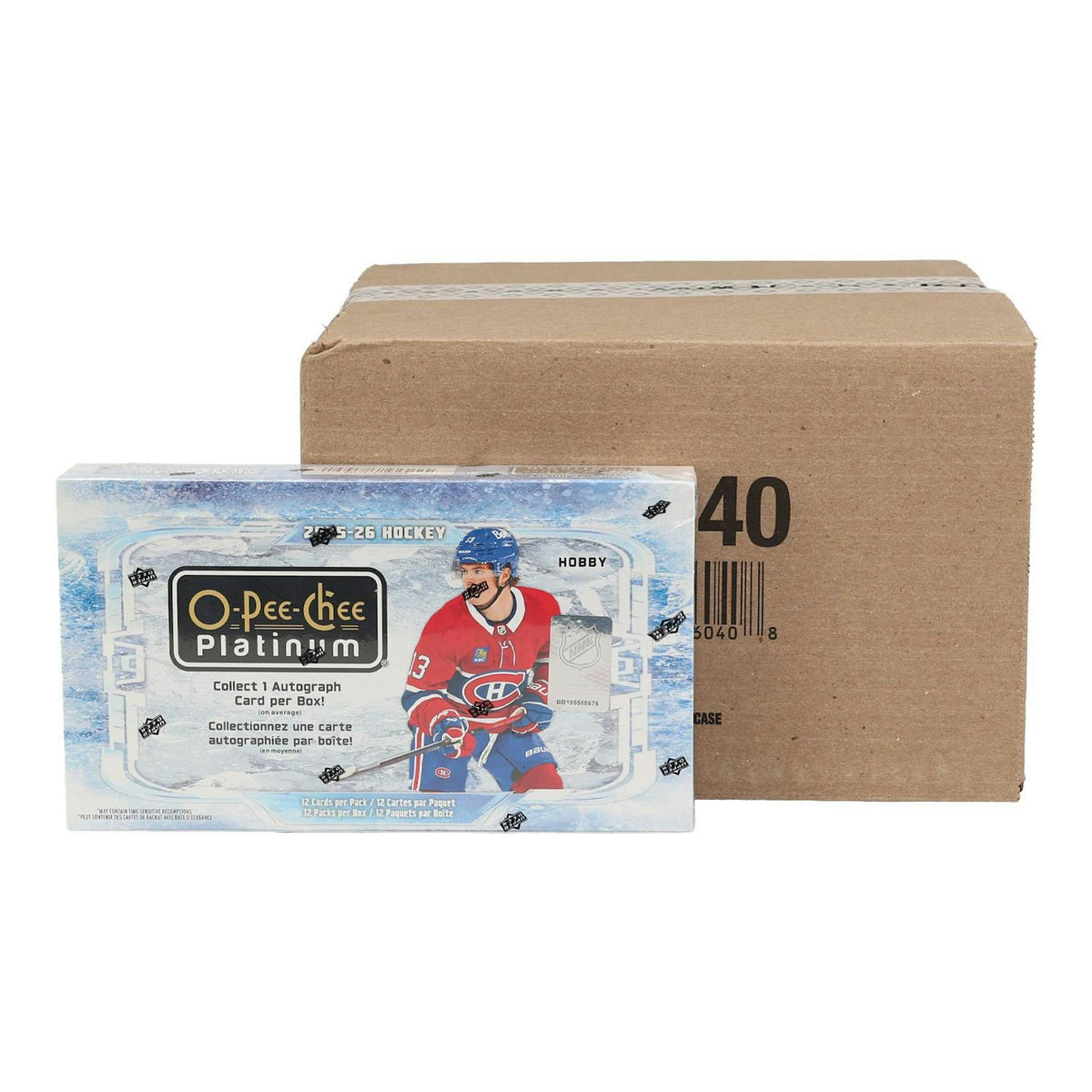 2025/26 Upper Deck O-Pee-Chee Platinum Hockey Hobby 8-Box Case