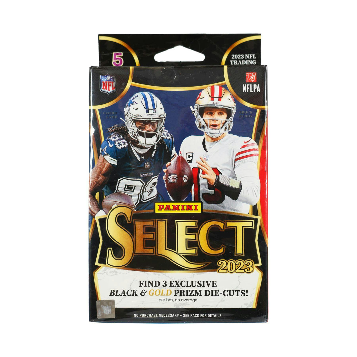 2023 Panini Select Football Hanger Box (Black & Gold Prizm Die-Cuts!)