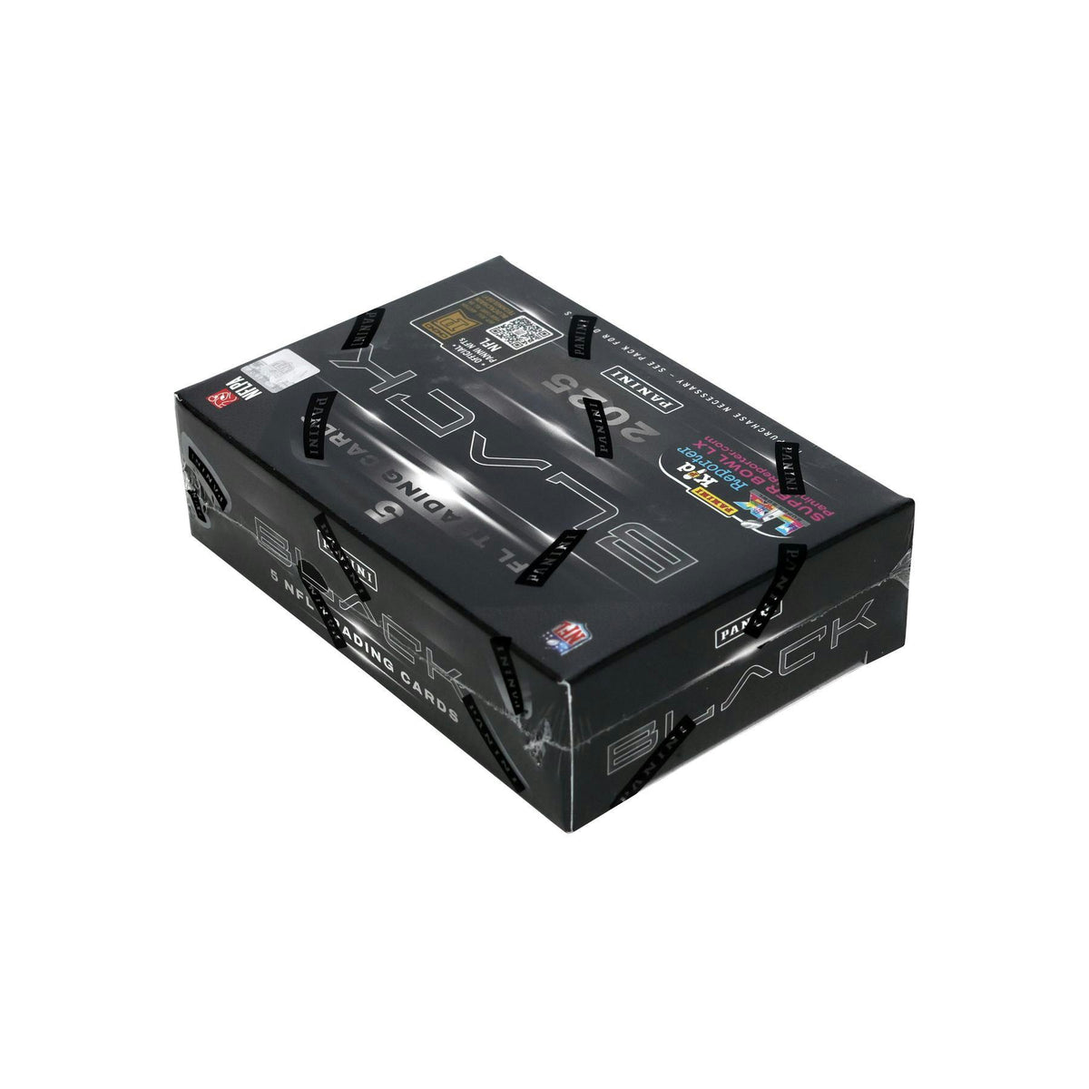 2025 Panini Black Football Hobby 12-Box Case