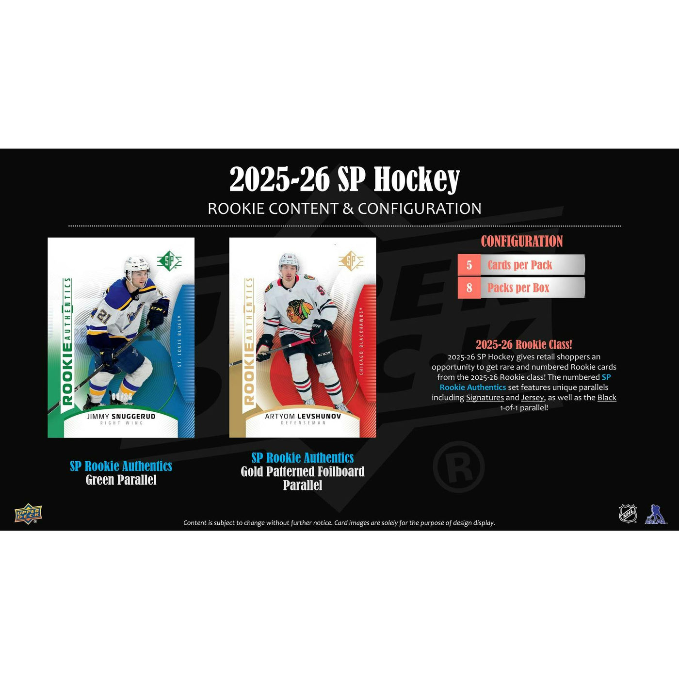 2025/26 Upper Deck SP Hockey Blaster 20-Box Case