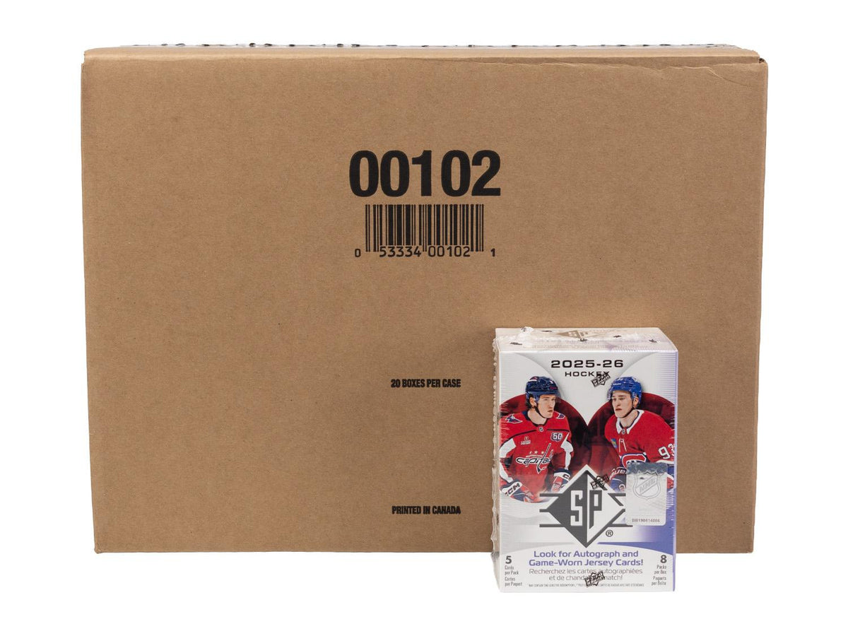 2025/26 Upper Deck SP Hockey Blaster 20-Box Case
