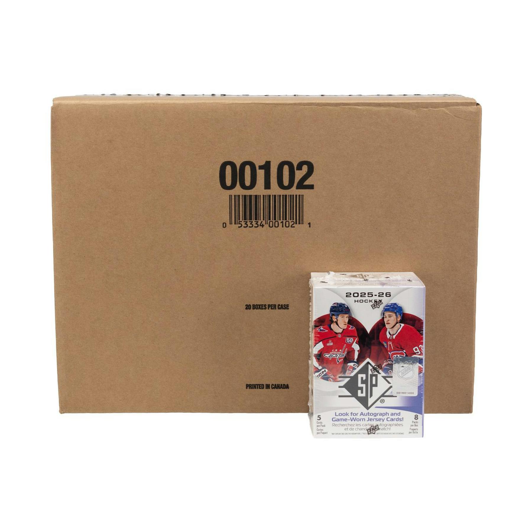 2025/26 Upper Deck SP Hockey Blaster 20-Box Case
