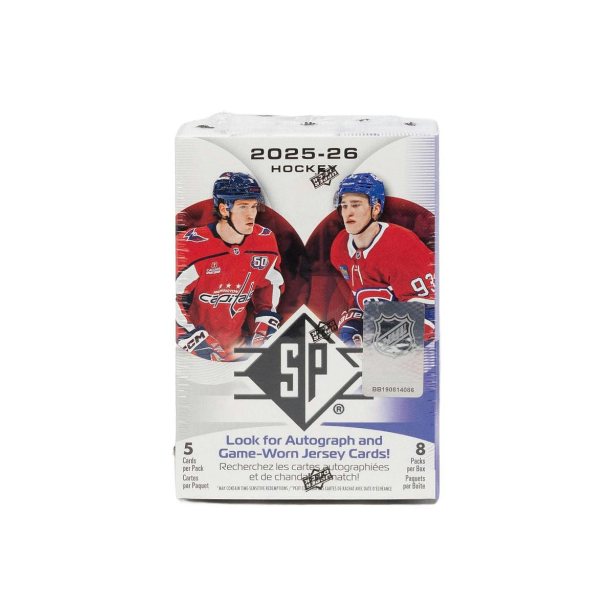 2025/26 Upper Deck SP Hockey Blaster Box
