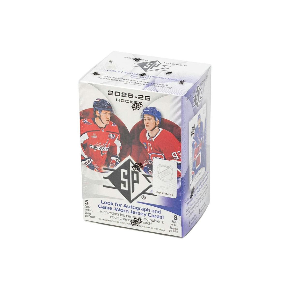 2025/26 Upper Deck SP Hockey Blaster Box