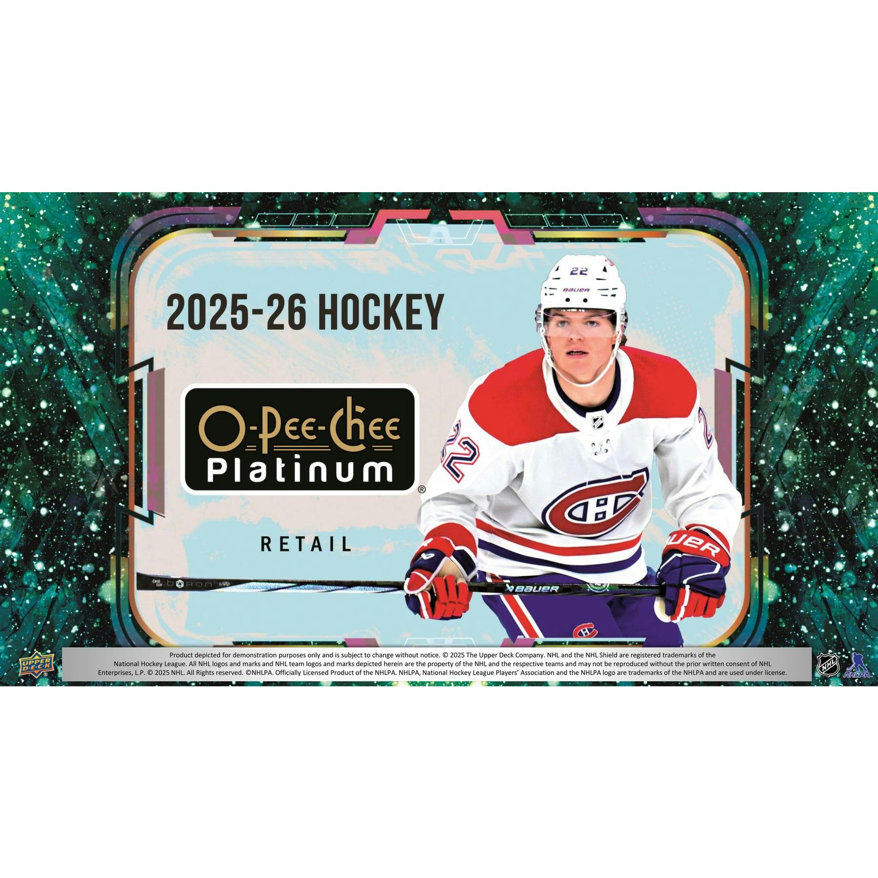 2025/26 Upper Deck O-Pee-Chee Platinum Hockey Blaster Box
