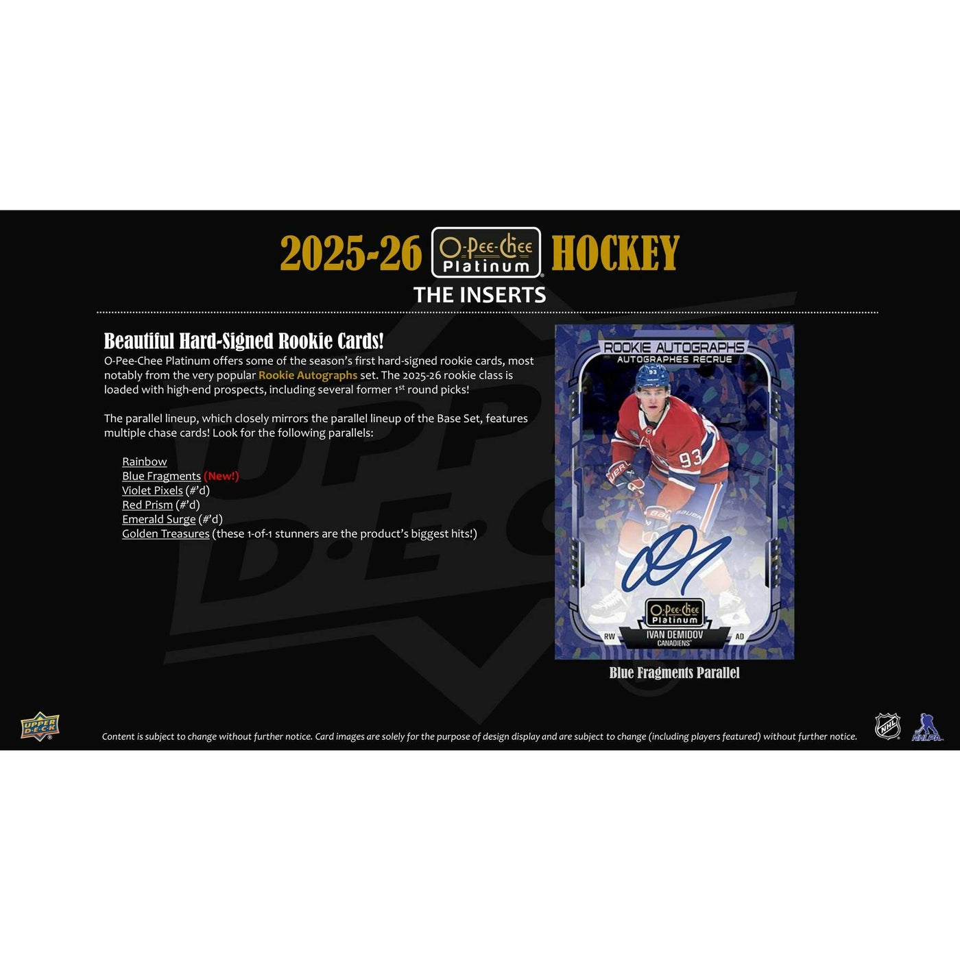 2025/26 Upper Deck O-Pee-Chee Platinum Hockey Blaster 20-Box Case