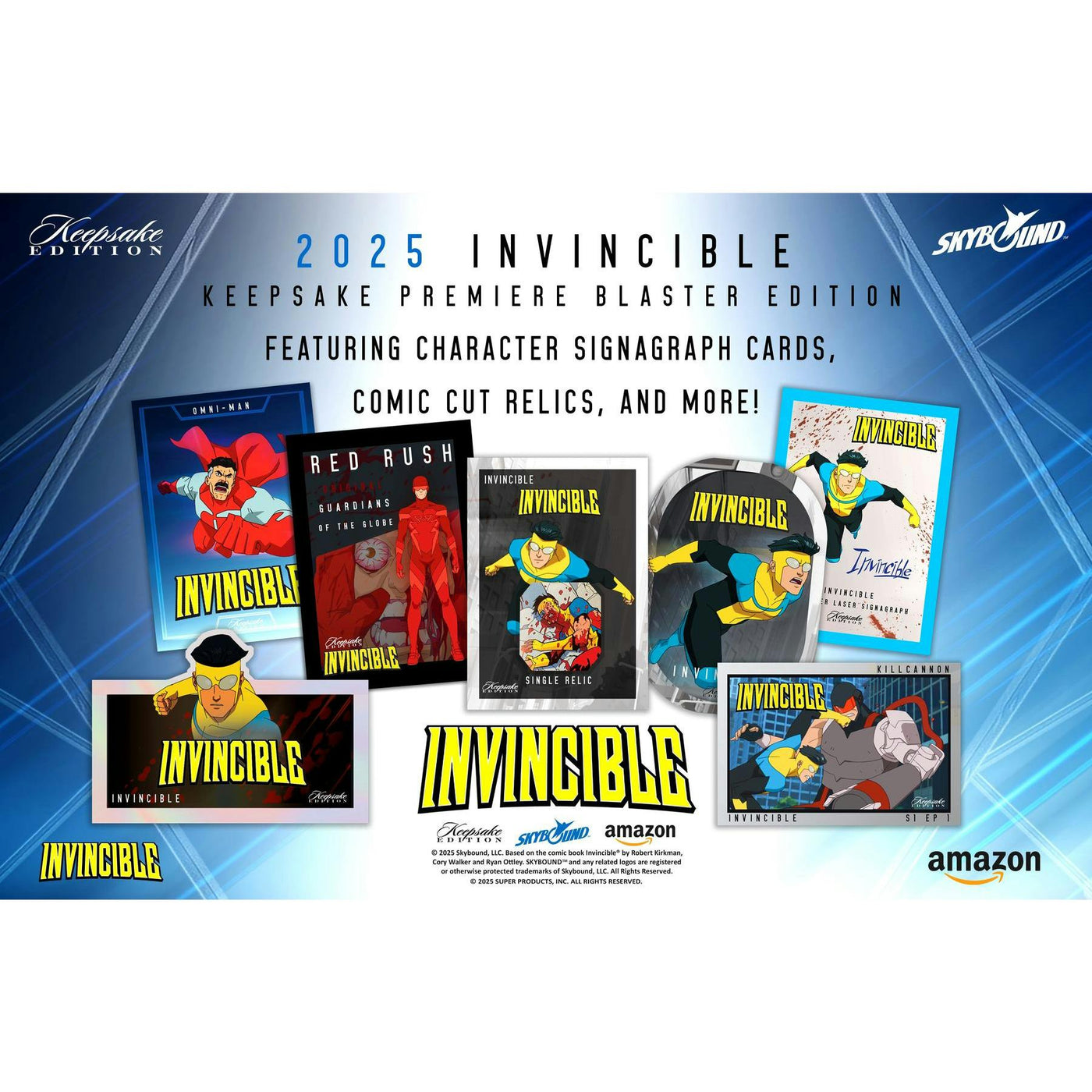 2025 Keepsake Invincible 1st Edition Season 1 Blaster 20-Box Case