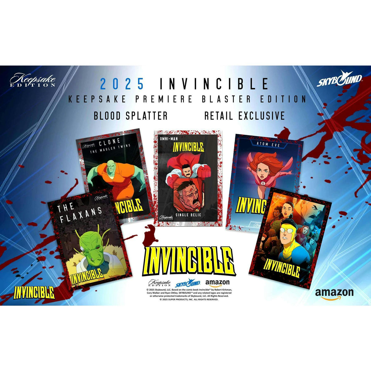 2025 Keepsake Invincible 1st Edition Season 1 Blaster 20-Box Case