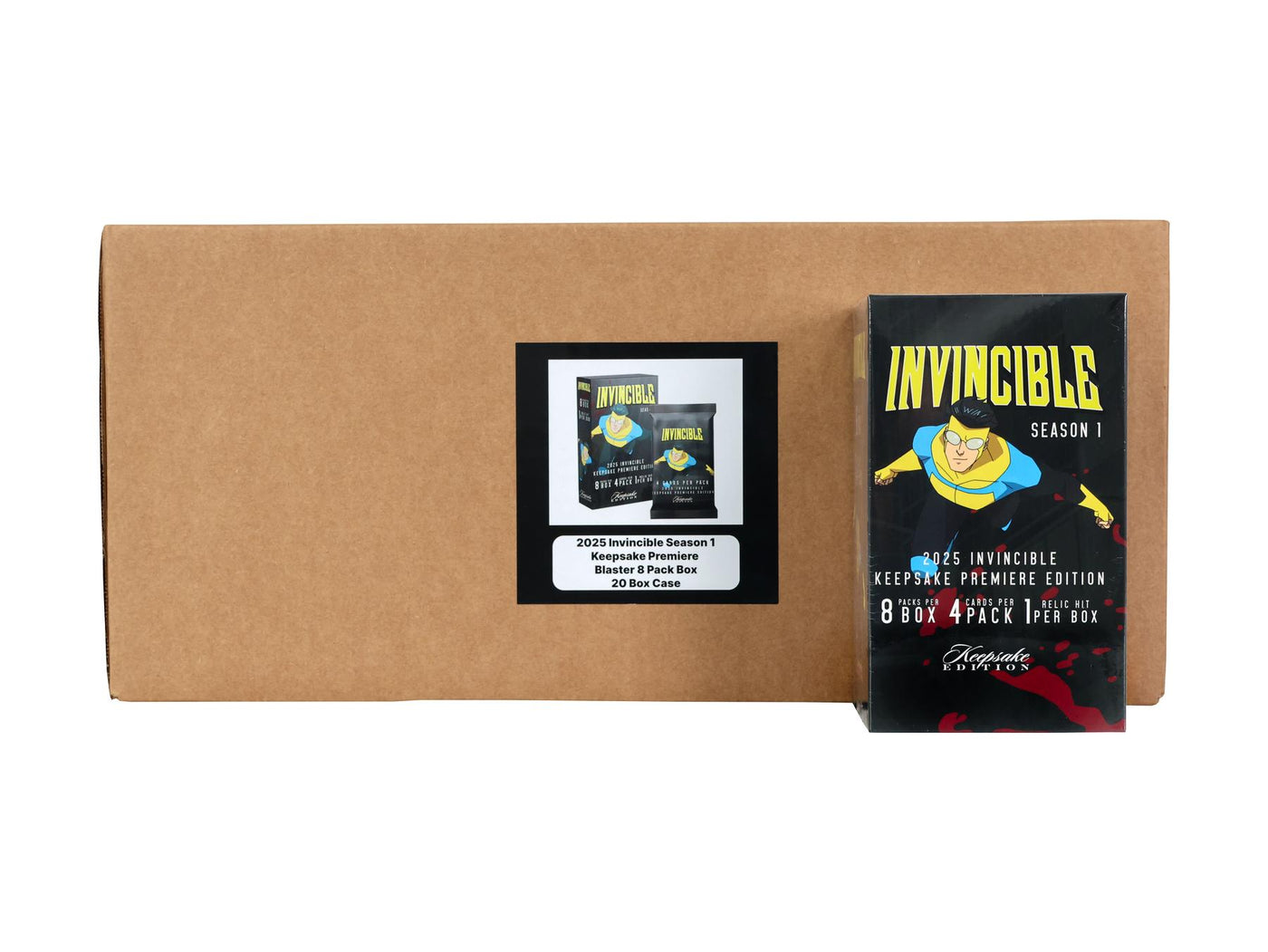 2025 Keepsake Invincible 1st Edition Season 1 Blaster 20-Box Case
