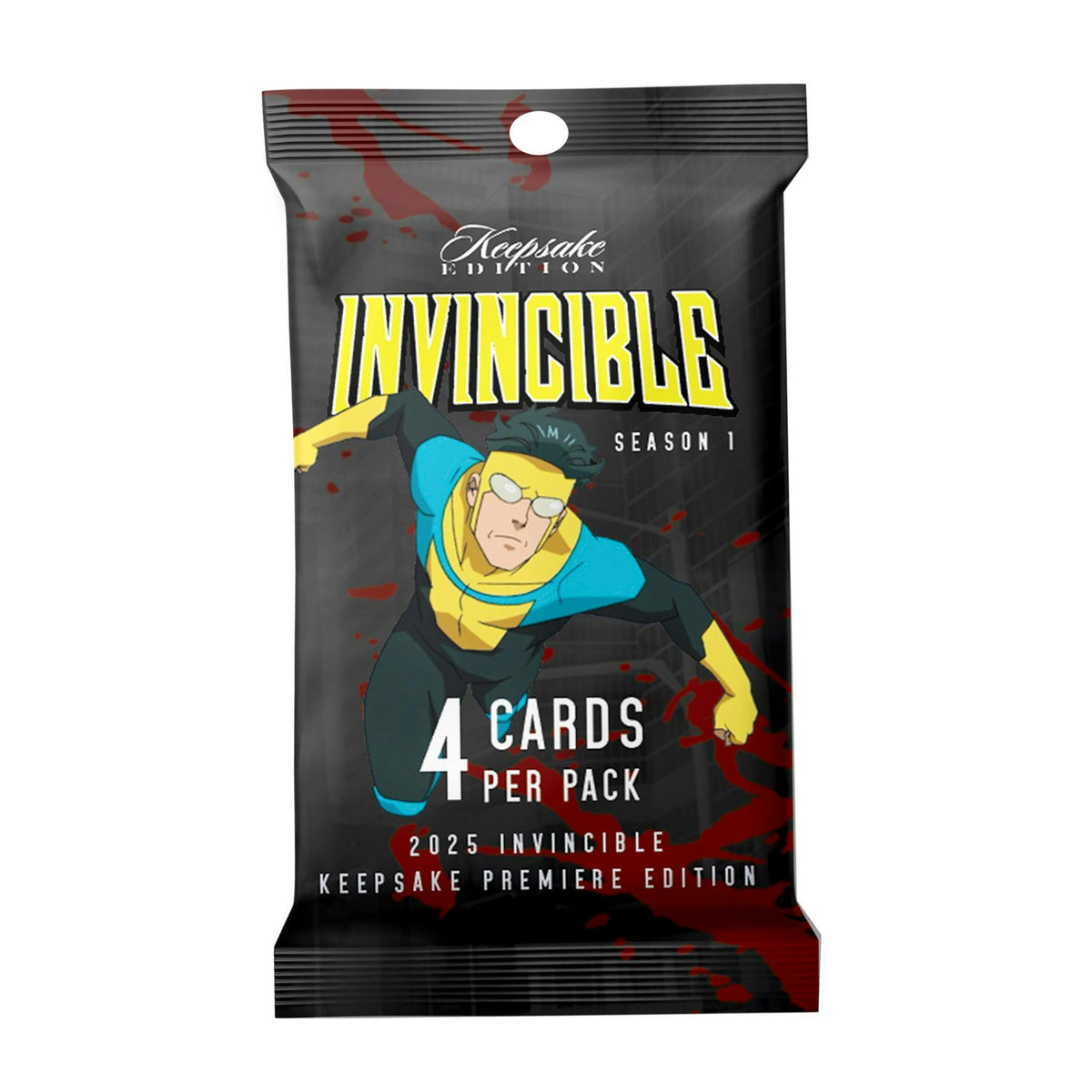 2025 Keepsake Invincible 1st Edition Season 1 Hanger 100-Pack Box