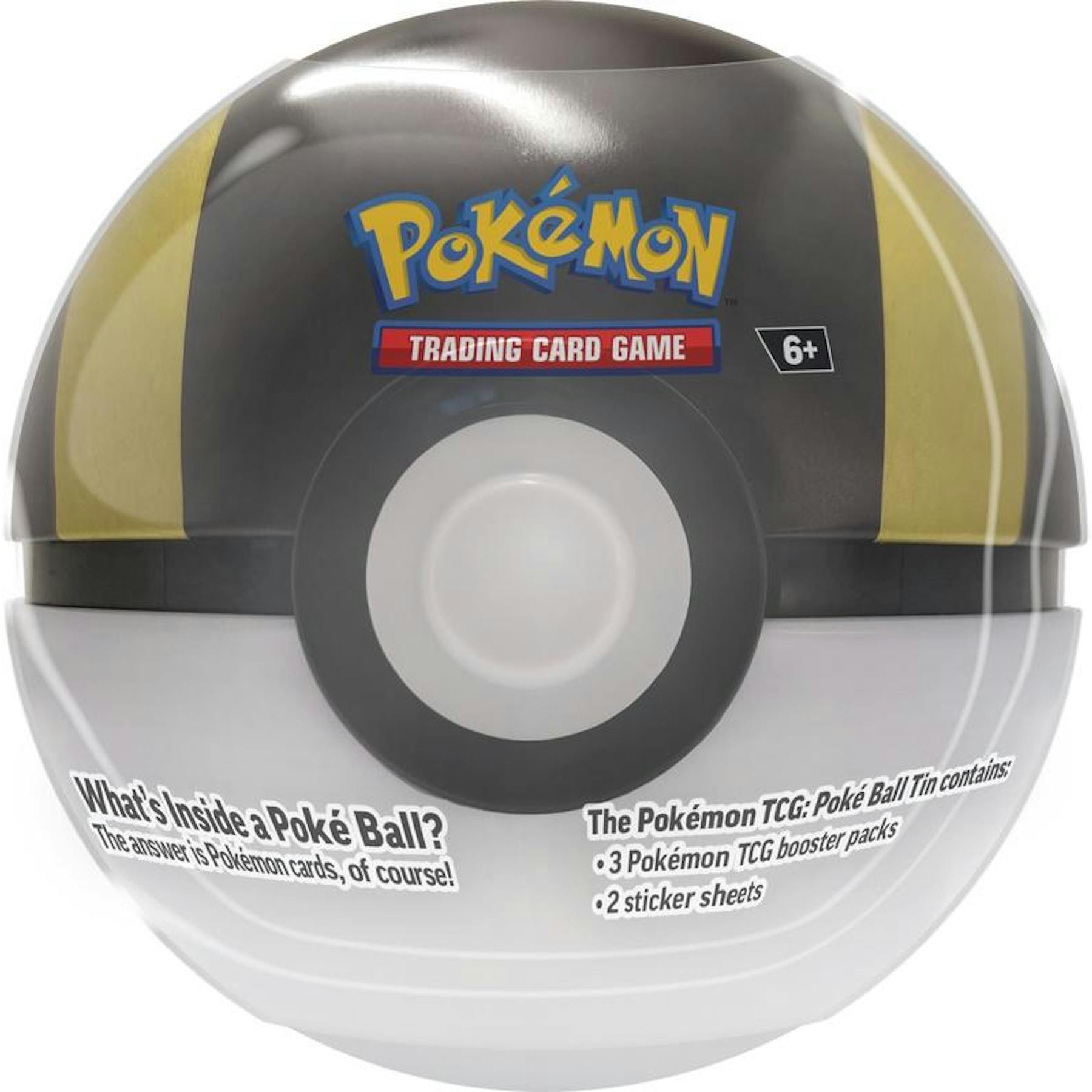 Pokemon Poke Ball 2025 6-Tin Case