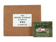 2025 Historic Autographs World War II Hobby 24-Box Case