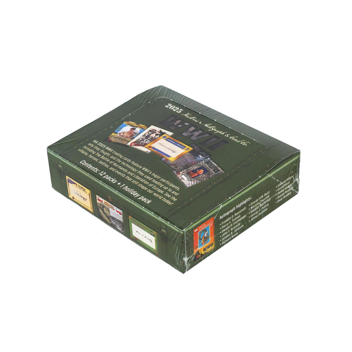 2025 Historic Autographs World War II Hobby 24-Box Case