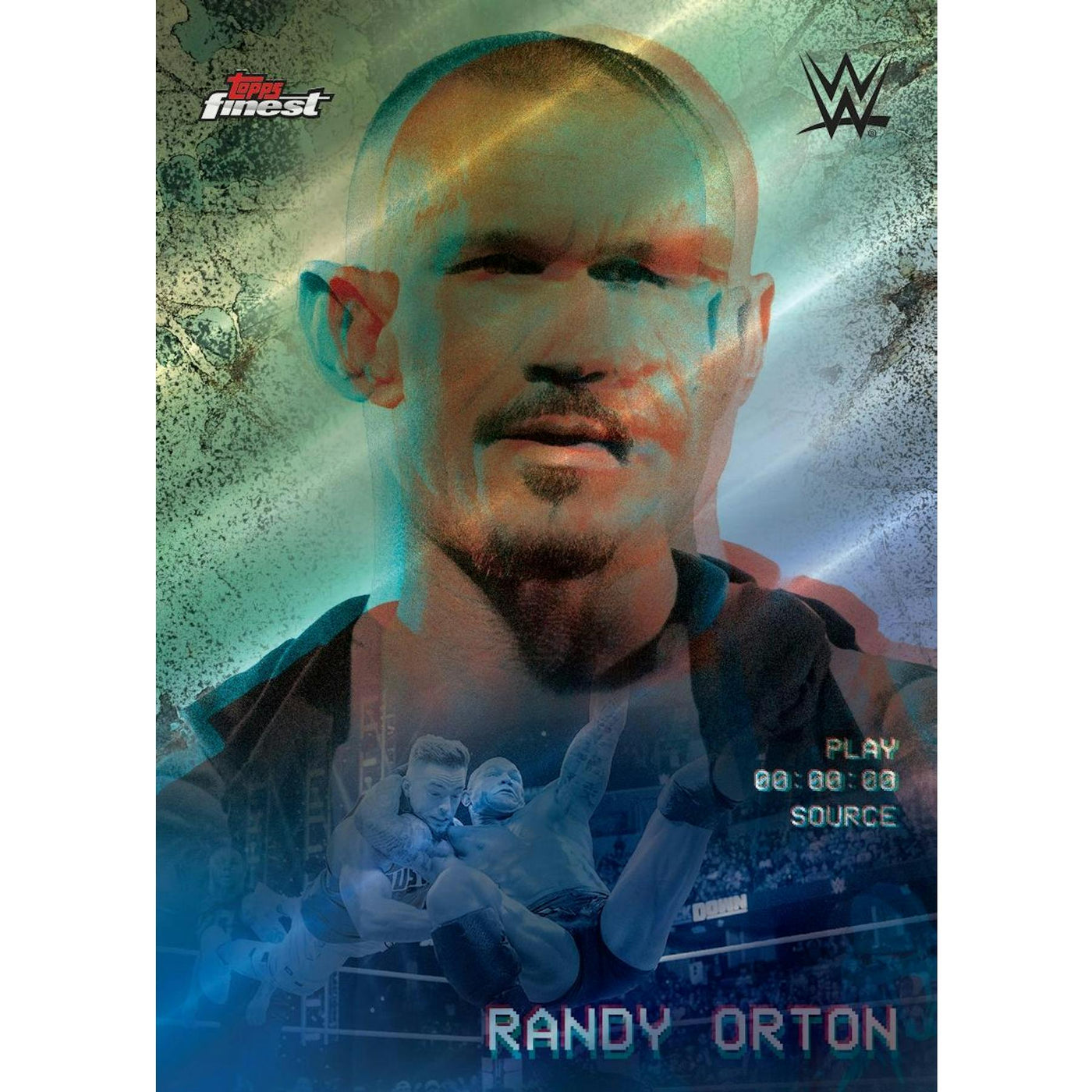 2025 Topps Finest WWE Hobby 8-Box Case