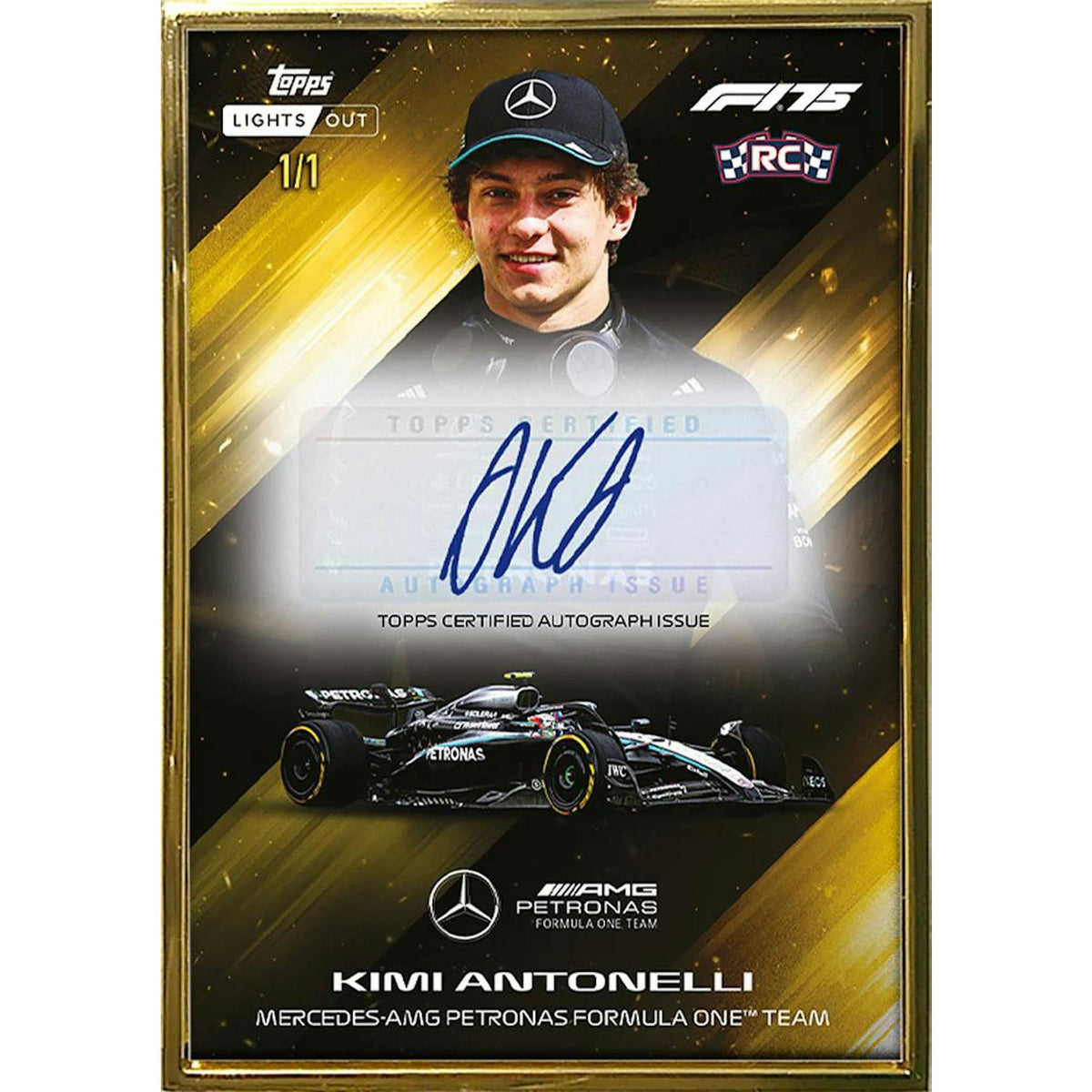 2025 Topps Lights Out Formula 1 F1 Box