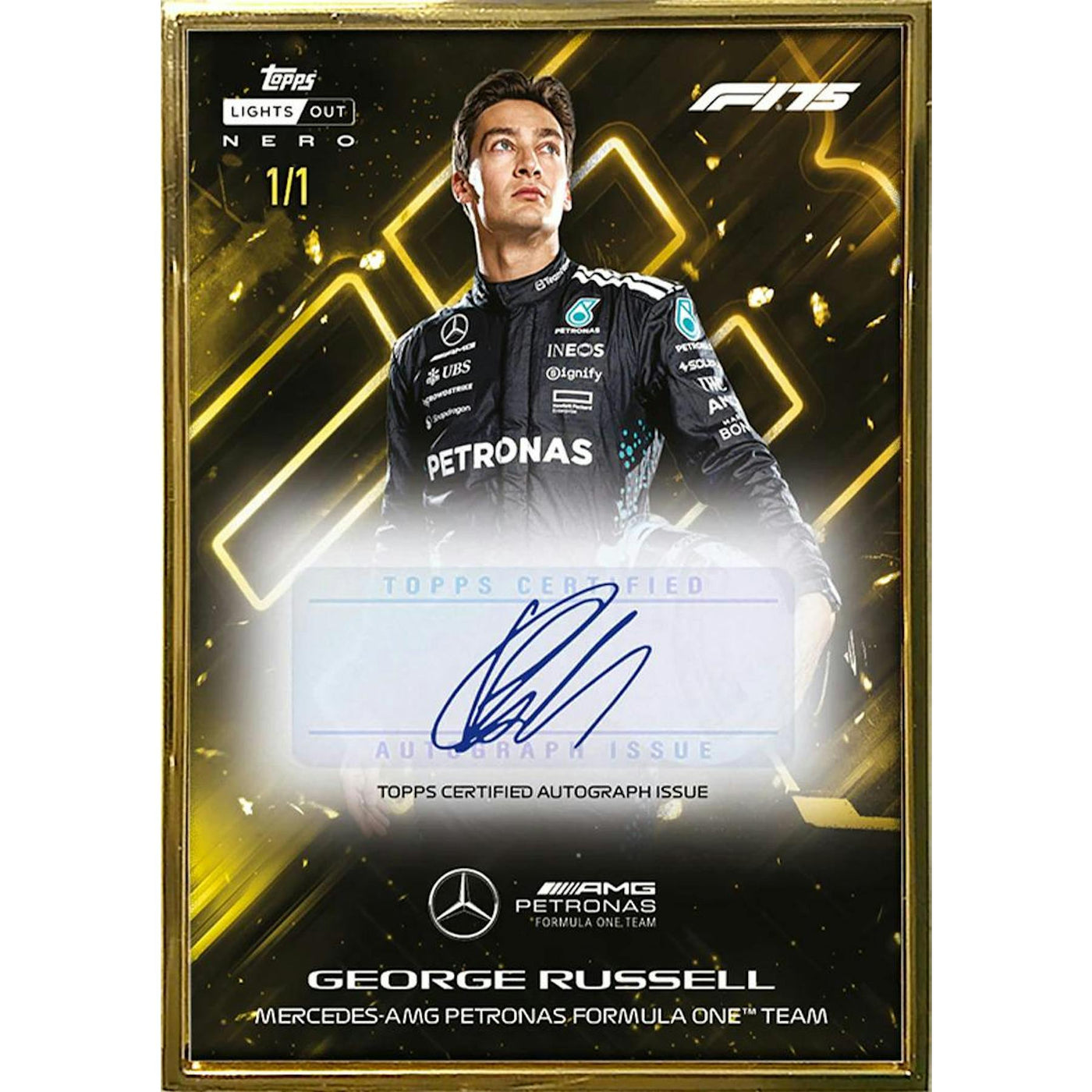 2025 Topps Lights Out Formula 1 F1 Box