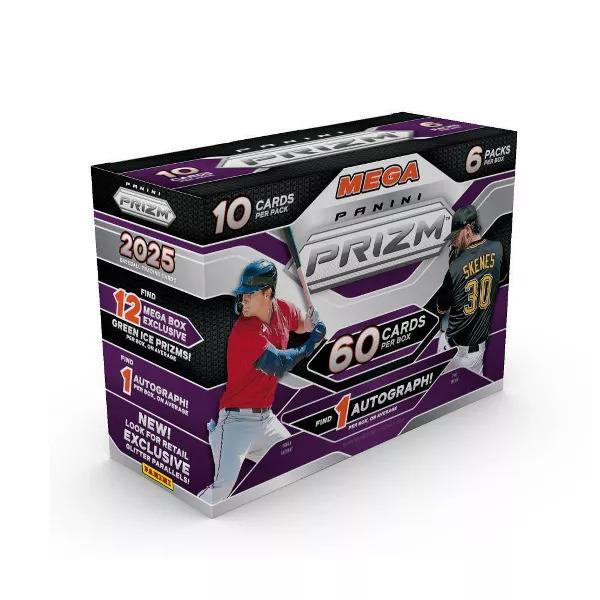 2025 Panini Prizm Baseball Mega Box (Green Ice Prizms)