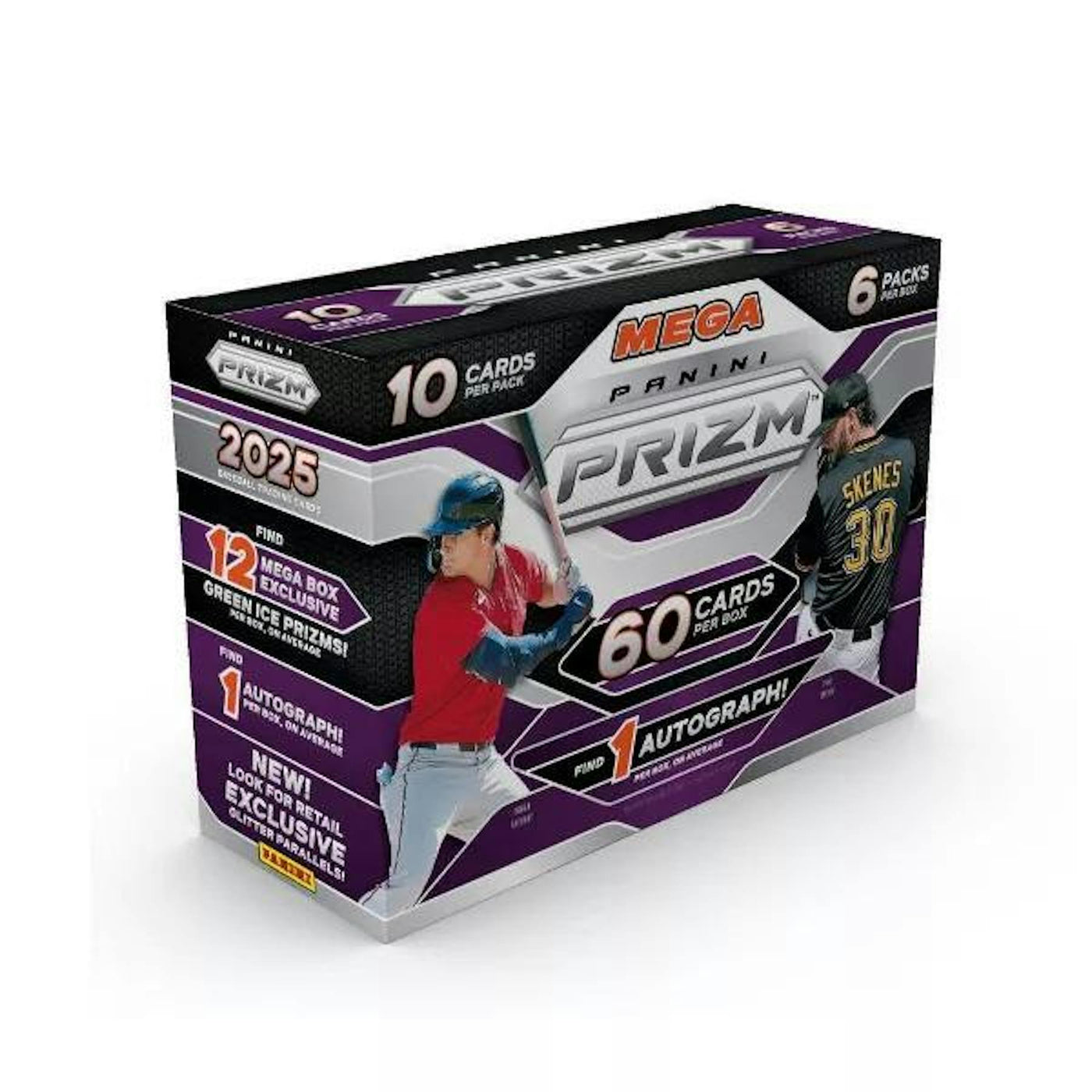 2025 Panini Prizm Baseball Mega Box (Green Ice Prizms)