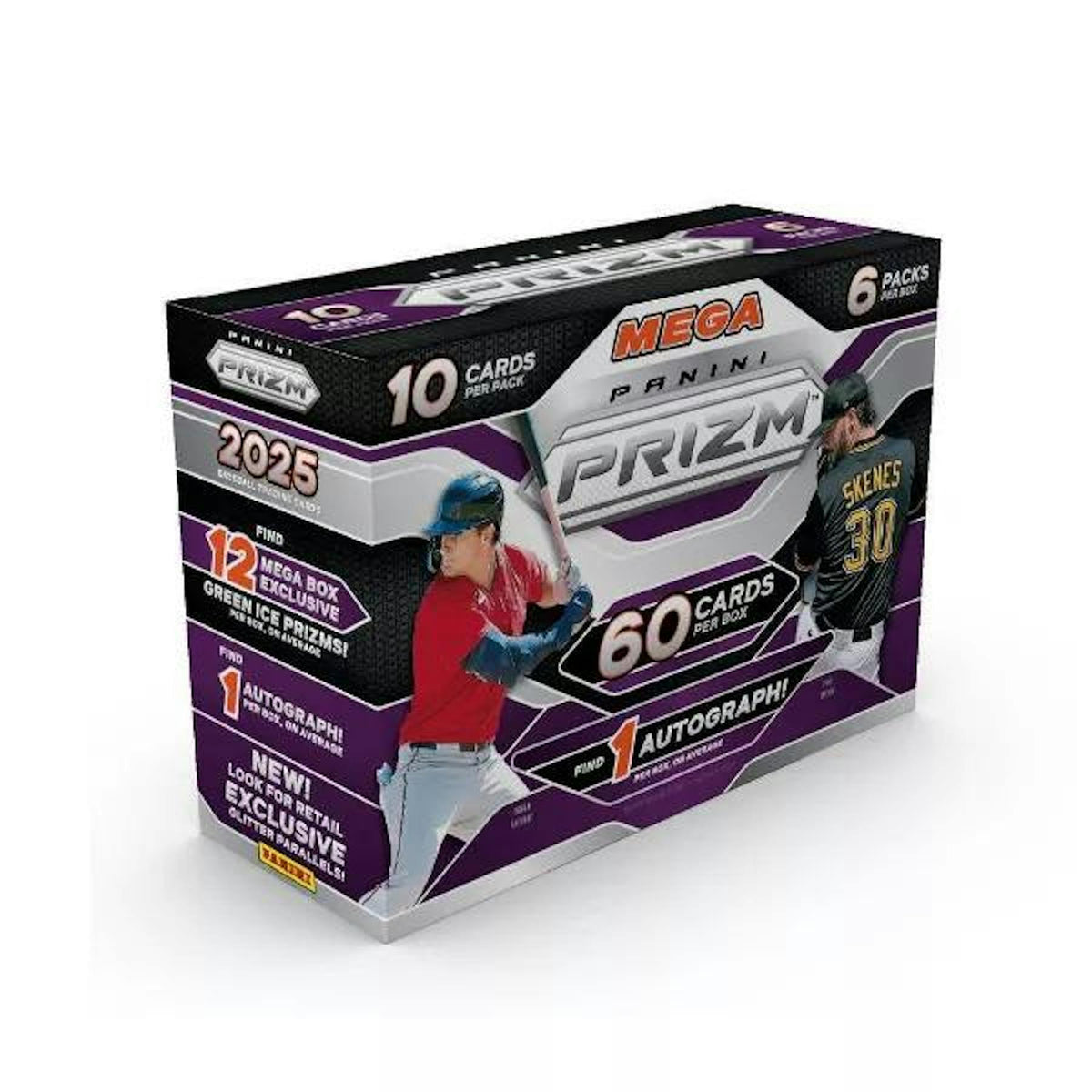 2025 Panini Prizm Baseball Mega Pack (Green Ice Prizms)