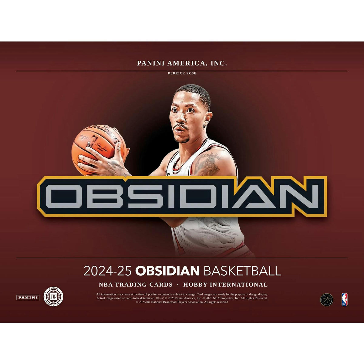 2024/25 Panini Obsidian Basketball International Hobby Box