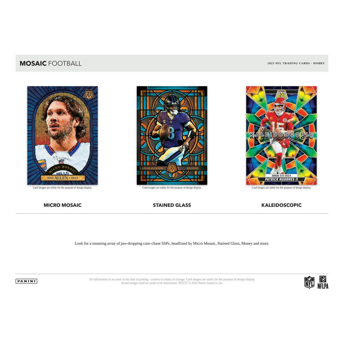 2025 Panini Mosaic Football Hobby Box