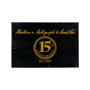 2025 Historic Autographs 15th Anniversary Hobby 20-Box Case