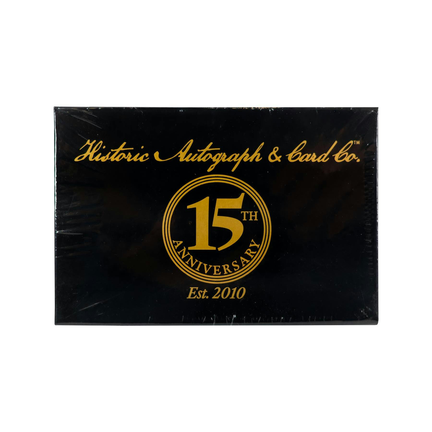 2025 Historic Autographs 15th Anniversary Hobby 20-Box Case