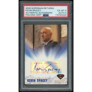 2006 Topps Superman Returns Kevin Spacey PSA 6 Auto 9 *3226 (Reed Buy)