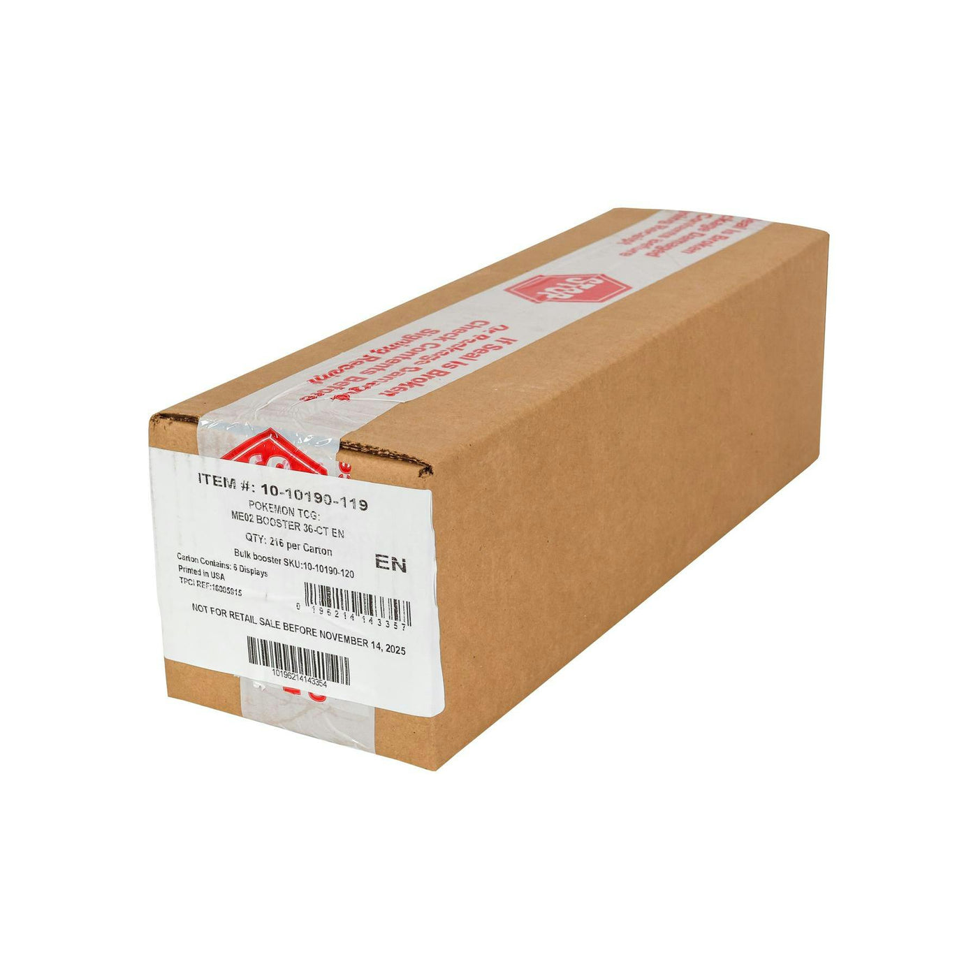 Pokemon Mega Evolution: Phantasmal Flames Booster 6-Box Case