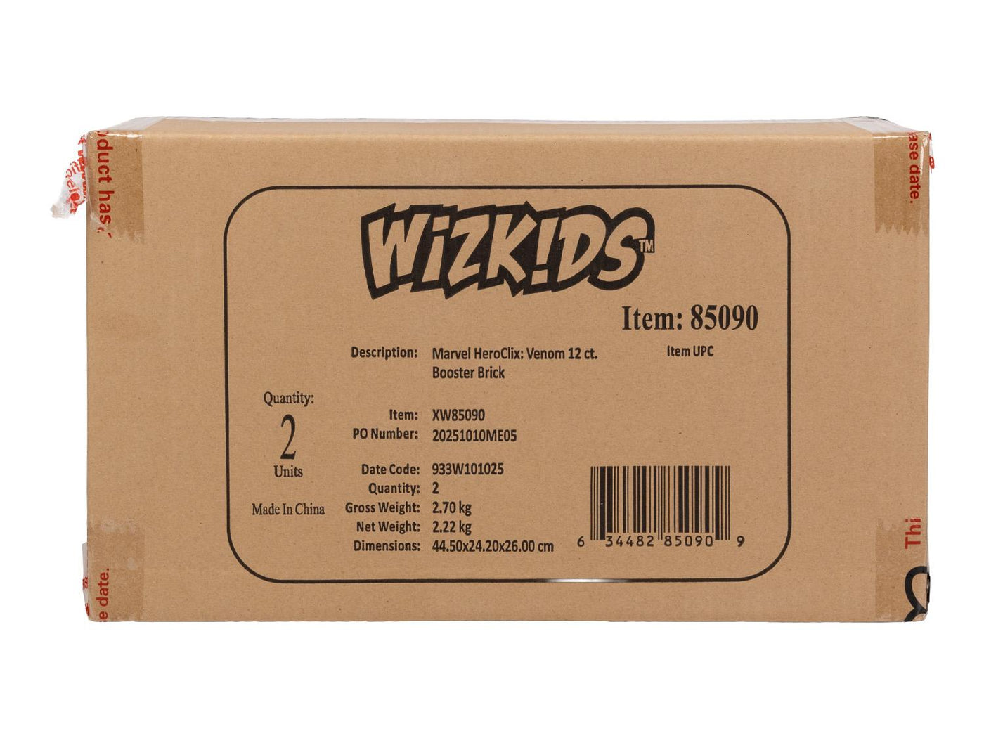 Marvel HeroClix: Venom Booster 2-Brick Case